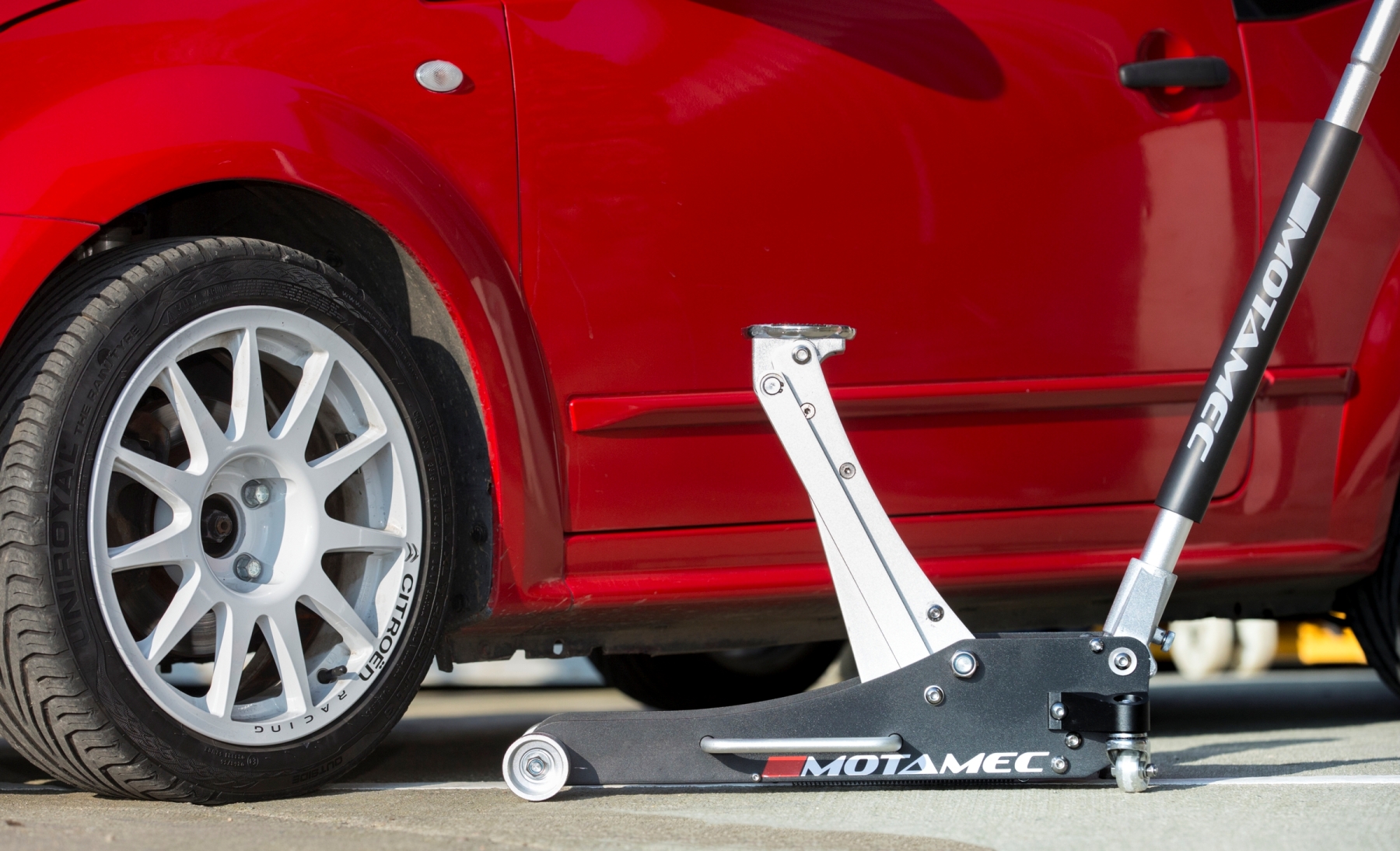 Motamec Alloy Trolley Jack Tonne Low Entry Quick Lift Aluminium